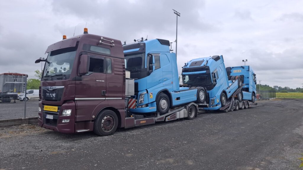Entrega realizada por Tracto Camiones Andina
