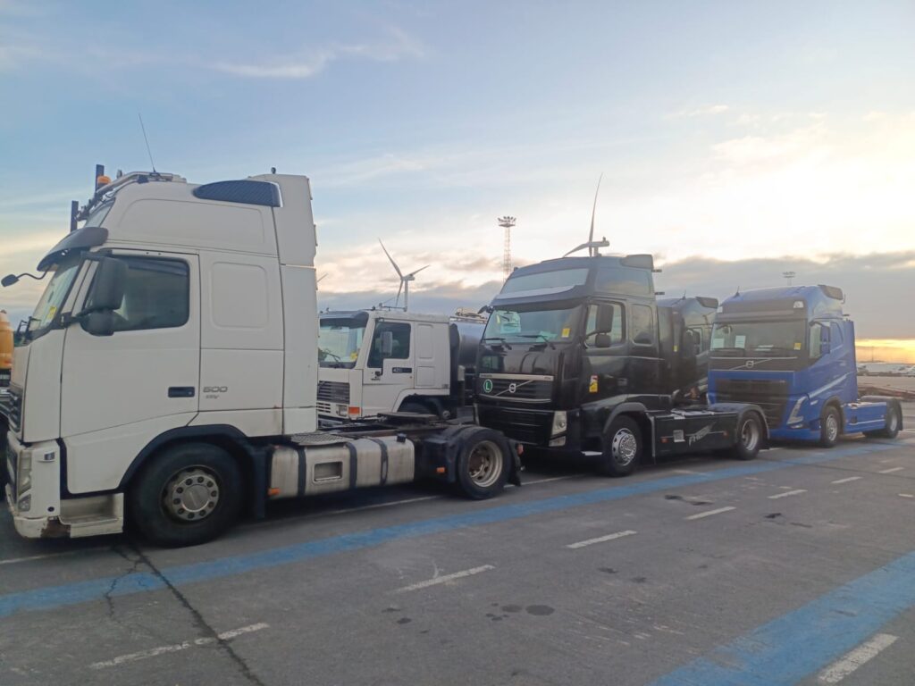 Entrega realizada por Tracto Camiones Andina